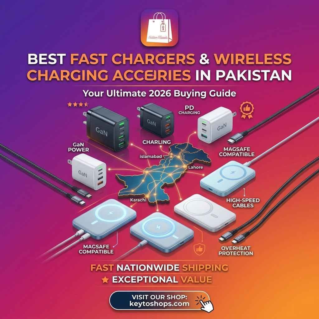 Best Fast Chargers & Wireless Charging Accessories in Pakistan (2026 Guide)