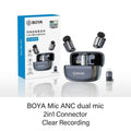 BOYA BY-MW10 Wireless Mic with ANC & 2-in-1 Connector