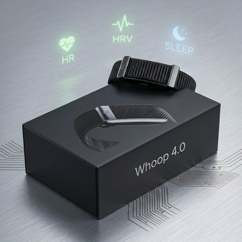 Whoop Band – Screenless Athletic Health Tracker, 24/7 Heart Rate & Sleep Monitor with Ultra-Comfort Fabric Band