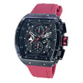 New Time - Chronograph Sports Watch with Silicone Strap