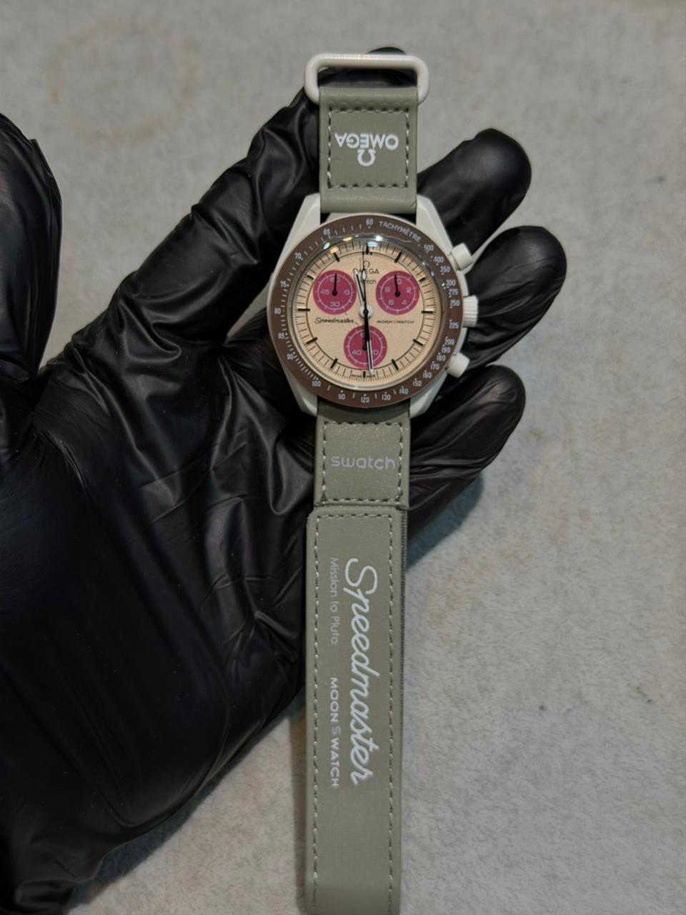 Omega Speed Master chronograph working quarts movement