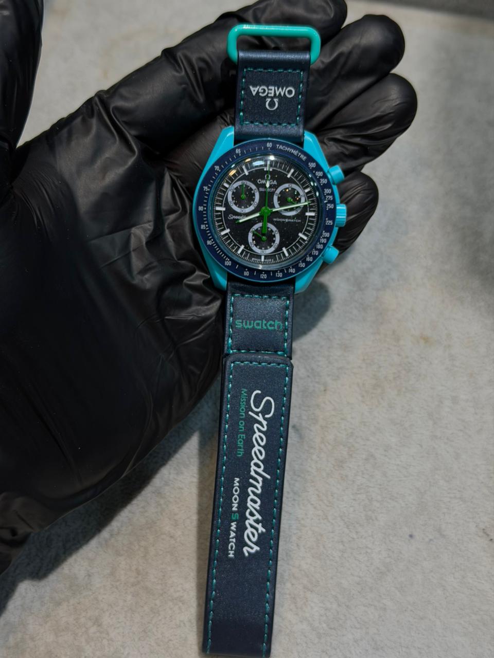 Omega Speed Master chronograph working quarts movement