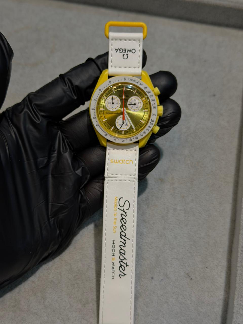 Omega Speed Master chronograph working quarts movement