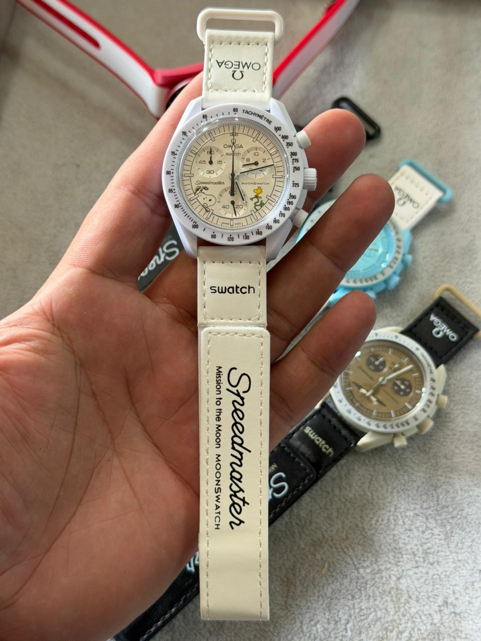 Omega Speed Master chronograph working quarts movement