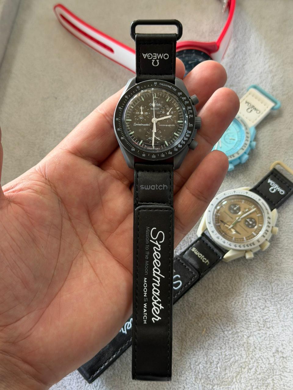 Omega Speed Master chronograph working quarts movement