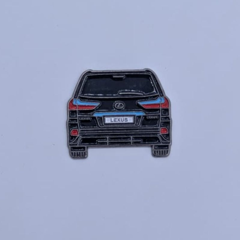 Luxury Cars, BMW Logo, Pink G-Wagon & Lexus Metal Sticker Pack - Set of 4 3D Metallic Phone Stickers