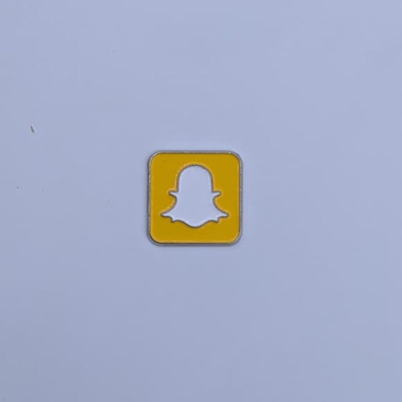 Pakistani Passport, Snapchat Logo, $100 Dollar Bill & Uno Reverse Metal Sticker Pack - Set of 4 3D Metallic Phone Stickers
