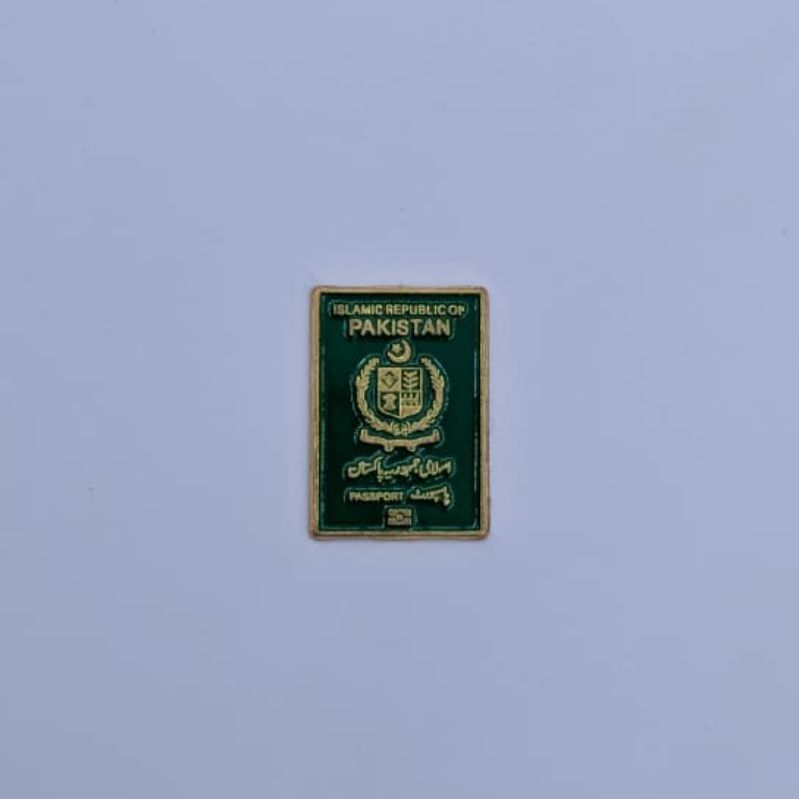 Pakistani Passport, Snapchat Logo, $100 Dollar Bill & Uno Reverse Metal Sticker Pack - Set of 4 3D Metallic Phone Stickers