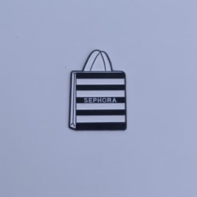 Luxury Fashion, Chanel Perfume & Sephora Metal Sticker Pack - Set of 4 3D Metallic Phone Stickers