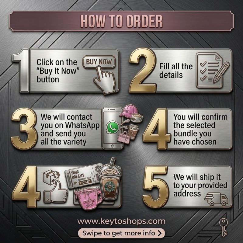 Customizable Metal Stickers Pack of 4 - Create Your Own Custom 3D Metallic Phone Sticker Bundle