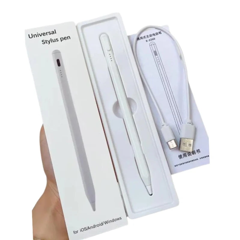 Close up of universal stylus pen tip showing fine point precision design